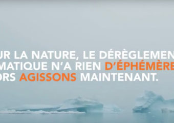 texte sur fond gris et iceberg disant 